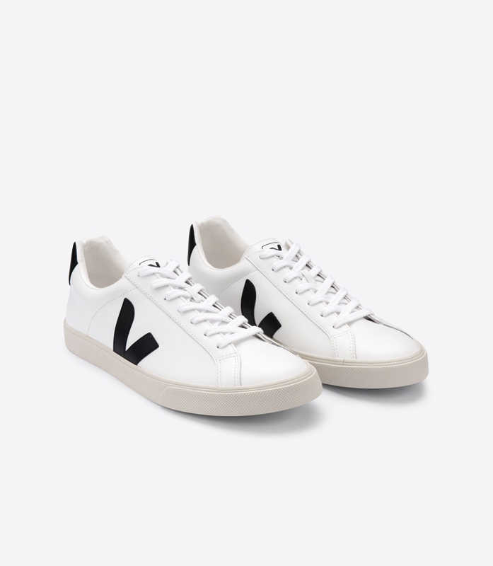 White Veja Leather Men's Esplar | QHEVN-3649