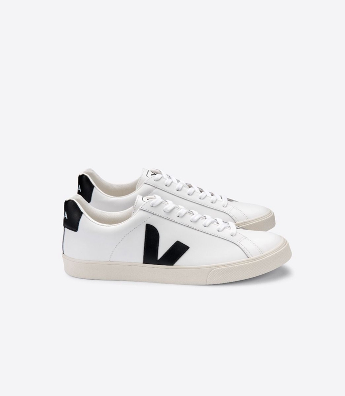 White Veja Leather Men\'s Esplar | QHEVN-3649