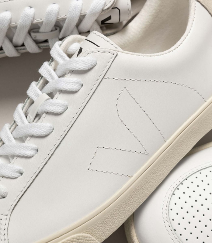 White Veja Leather Men's Esplar | UTRPD-6394