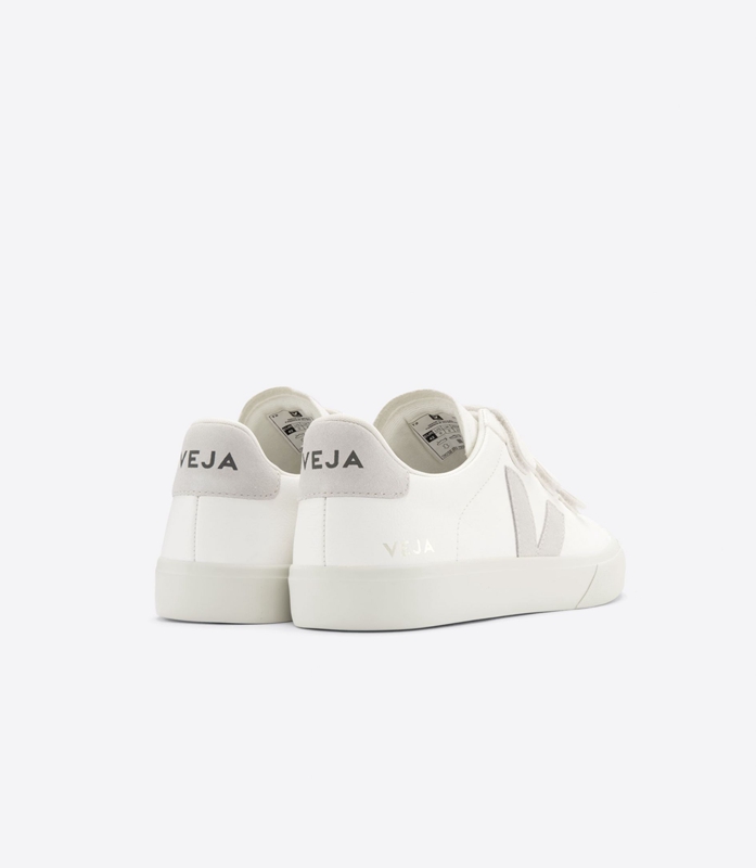 White Veja Leather Natural Women's Recife | LXOSV-9641