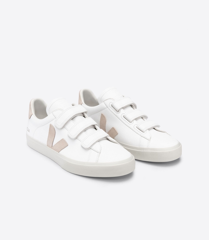 White Veja Leather Sable Men's Recife | IJDYM-5718