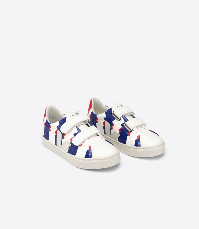 White Veja Malika-Favre Lips-Multi Kids' Esplar | WBKRT-2867