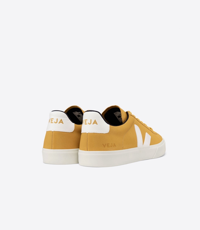 Yellow Veja Nubuck Moutarde Men's Campo | BUXSP-5314