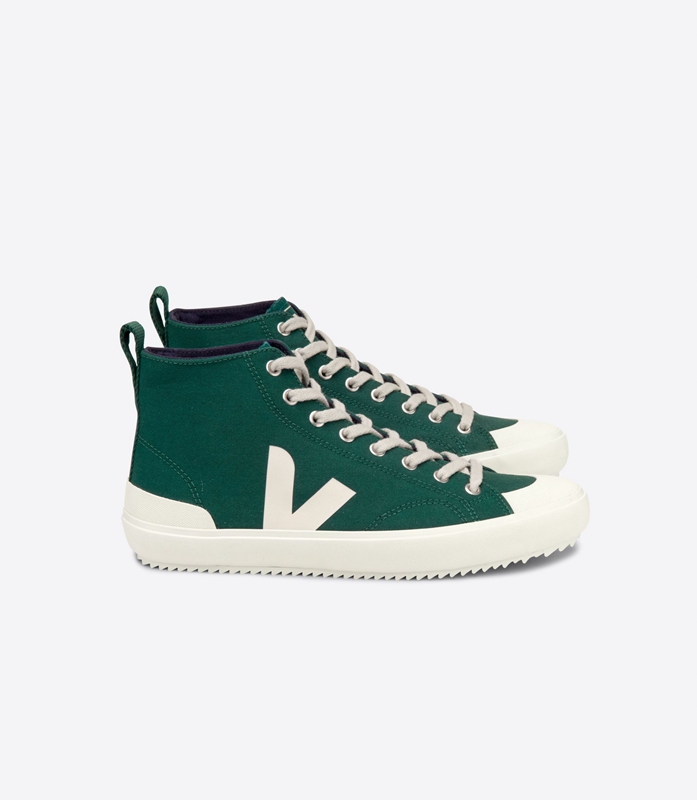 Green Veja Ht Canvas Poker Pierre Women's Nova | ZNLTM-9243