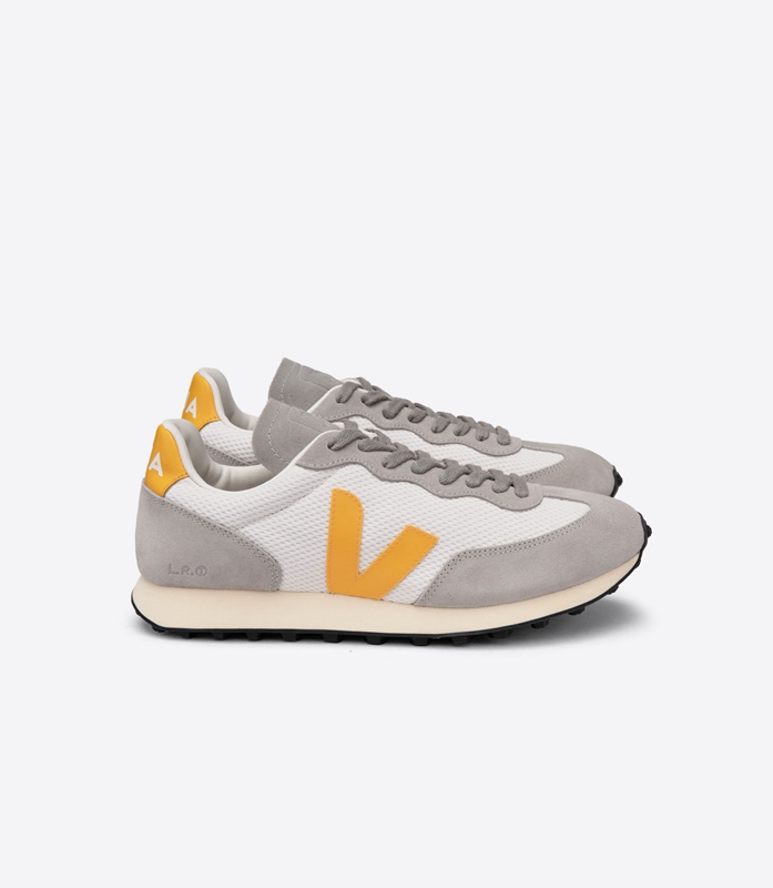 Grey Veja Alveomesh Gravel Ouro Women's Rio Branco | BWDAJ-5831