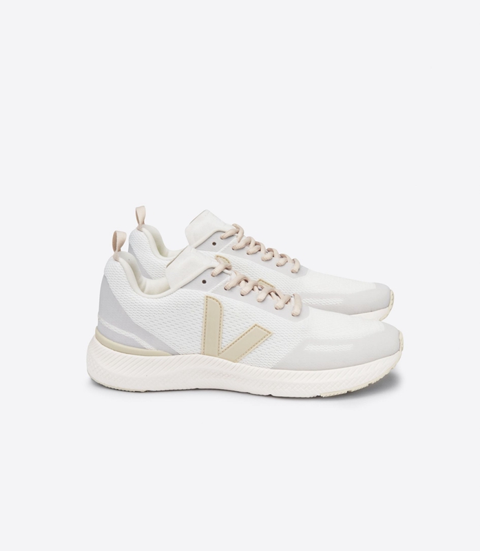 White Veja Jacquard Eggshell Pierre Men's Impala | NXJUR-3754